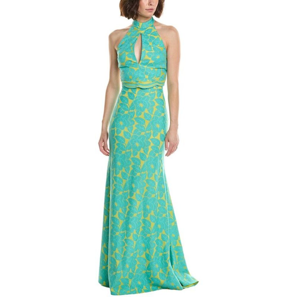 Issue New York Womens  Print Maxi Dress